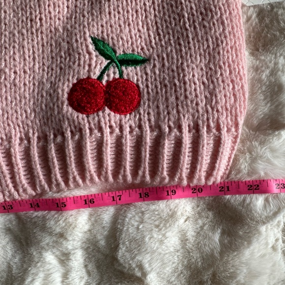 NWT ALTAR’D STATE Bloggers Favorite Knit Cherry Cardigan - Picture 4 of 9